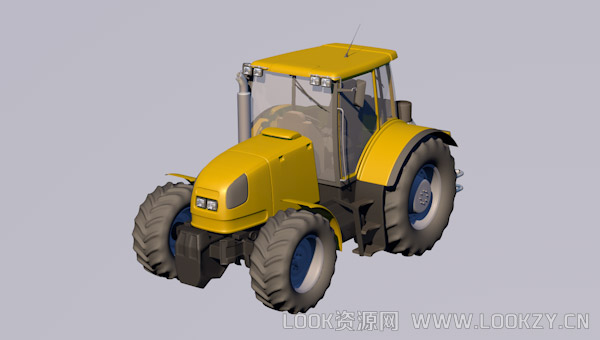 3D模型-拖拉机模型Tractor