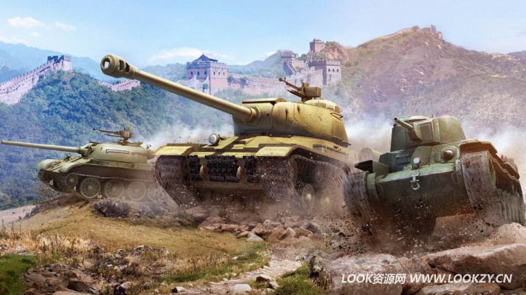 C4D模型-397套C4D战争网游《坦克世界》游戏模型下载